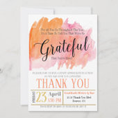 Uitnodiging tot waardering, dankbaar voor (Voorkant)