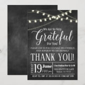 Uitnodiging tot waardering, dankbaar voor (Voorkant / Achterkant)