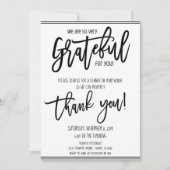 Uitnodiging tot waardering van feestdag (Voorkant)