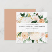 Uitnodiging tot Waterverf tijdens de herfst (Voorkant / Achterkant)