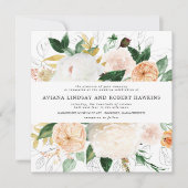 Uitnodiging tot Waterverf tijdens de herfst (Voorkant)