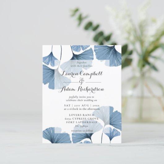 Uitnodiging tot Waterverf van de wedstrijd (Staand voorkant)