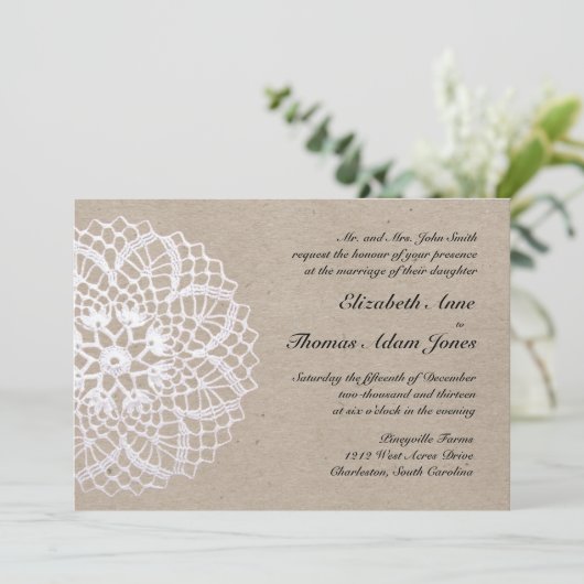  uitnodiging tot weddenschap (Staand voorkant)