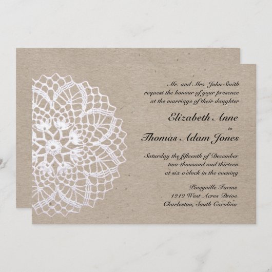 uitnodiging tot weddenschap (Voorkant / Achterkant)