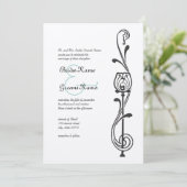 uitnodiging tot weddenschap (Staand voorkant)