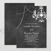 Uitnodiging tot weddenschap door handelier Chalkbo (Voorkant / Achterkant)