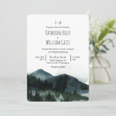 Uitnodiging tot weddenschap in het Rustic Forest M (Staand voorkant)