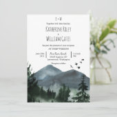 Uitnodiging tot weddenschap in het Rustic Forest M (Staand voorkant)