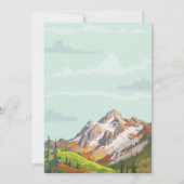 Uitnodiging tot weddenschap in het Rustic Mountain (Achterkant)