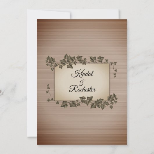 Uitnodiging tot weddenschap met bijtende wijnstokk (Achterkant)