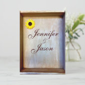 Uitnodiging tot weddenschap met de Rustige Schaduw (Staand voorkant)