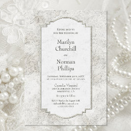 Uitnodiging tot weddenschap met een Bleek grijs ge