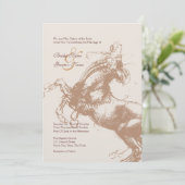 uitnodiging tot weddenschap met Equestrië (Staand voorkant)