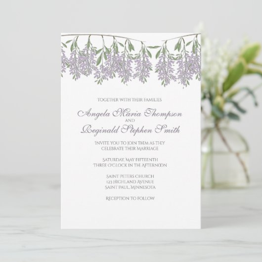 Uitnodiging tot weddenschap met gefinteerde Wister (Staand voorkant)