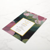 Uitnodiging tot weddenschap met geschilderde liefd (Gedraaid)