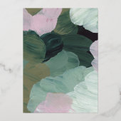 Uitnodiging tot weddenschap met geschilderde liefd (Achterkant)