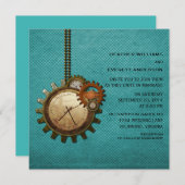  uitnodiging tot weddenschap met klokkenluiders, T (Voorkant / Achterkant)