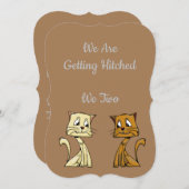 Uitnodiging tot weddenschap met kool (Voorkant / Achterkant)