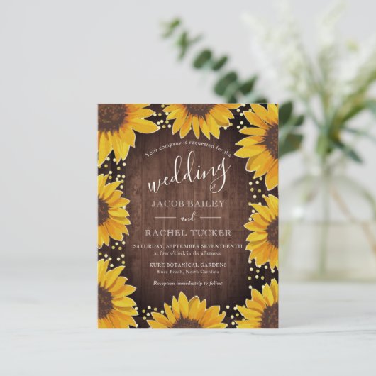 Uitnodiging tot weddenschap met Stippen van de Rus (Staand voorkant)