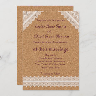  uitnodiging tot weddenschap met Wijn Cork