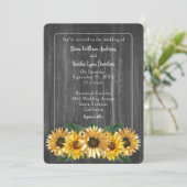 Uitnodiging tot weddenschap op het Zonnebloem (Staand voorkant)