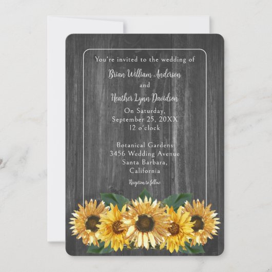 Uitnodiging tot weddenschap op het Zonnebloem (Voorkant)