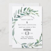 Uitnodiging tot weddenschap over het huwelijk met  (Voorkant)