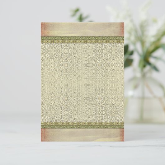 Uitnodiging tot weddenschap over het Indische huwe (Staand voorkant)