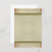 Uitnodiging tot weddenschap over het Indische huwe (Voorkant / Achterkant)