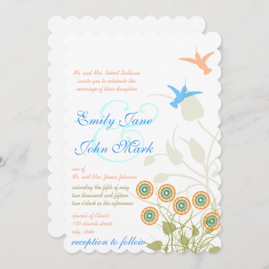 Uitnodiging tot weddenschap over het vliegen en vo (Voorkant / Achterkant)