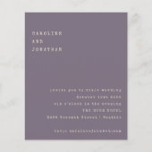 Uitnodiging tot weddenschap over Paarse lettertype (Voorkant)