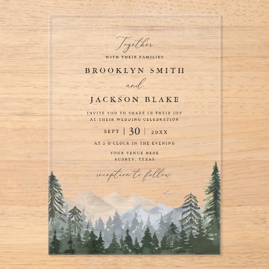 Uitnodiging tot weddenschap over Rustige bergdenbo (Voorkant)