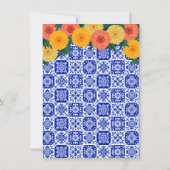 Uitnodiging tot weddenschap tussen Mexicaanse Tile (Achterkant)