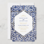 Uitnodiging tot weddenschap tussen Portugese Tegel (Voorkant)