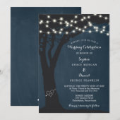 Uitnodiging tot weddenschap tussen Rustic Country (Voorkant / Achterkant)