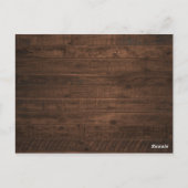 Uitnodiging tot weddenschap tussen Rustic Sunflowe (Achterkant)