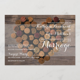 Uitnodiging tot weddenschap tussen Rustic Wine Cor