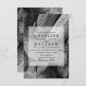 Uitnodiging tot weddenschap tussen Rustic Wine Cor (Voorkant / Achterkant)