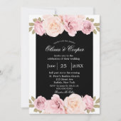 Uitnodiging tot weddenschap tussen zwarte en zwart (Voorkant)