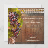 Uitnodiging tot weddenschap uit de wijnstok (Voorkant)