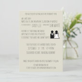 Uitnodiging tot weddenschappen (Staand voorkant)