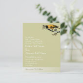 Uitnodiging tot  weddenschappen (Staand voorkant)