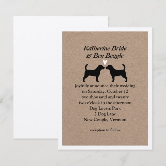 Uitnodiging tot weddenschappen (Voorkant / Achterkant)