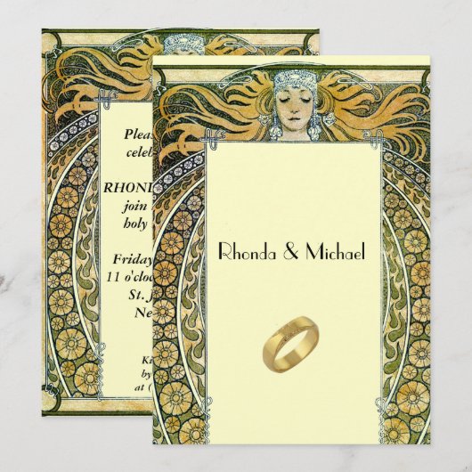 uitnodiging tot weddenschappen (Voorkant / Achterkant)