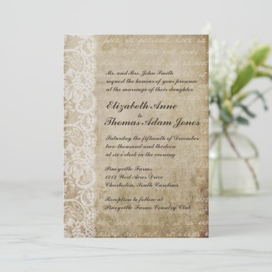 Uitnodiging tot  weddenschappen (Staand voorkant)