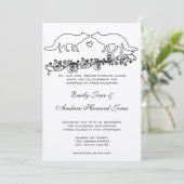 Uitnodiging tot  weddenschappen (Staand voorkant)