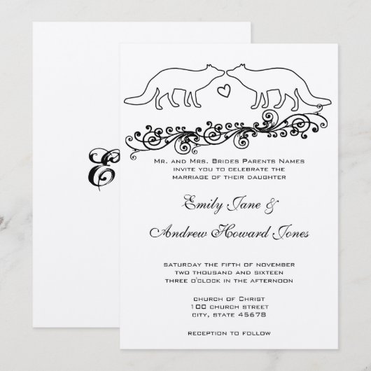 Uitnodiging tot weddenschappen (Voorkant / Achterkant)