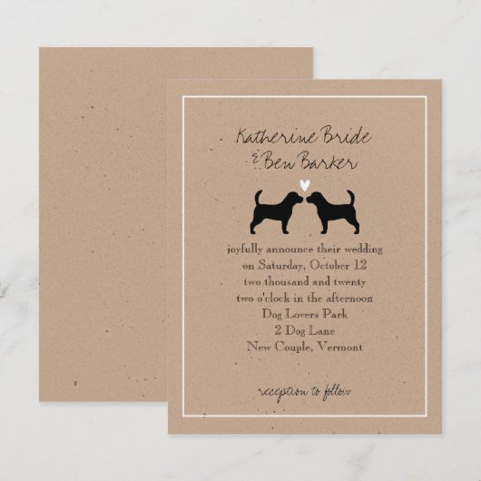 Uitnodiging tot weddenschappen (Voorkant / Achterkant)