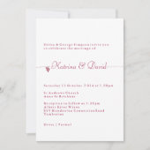 Uitnodiging tot weddenschappen bij wijnstokken (Voorkant)