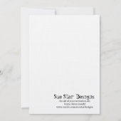 Uitnodiging tot weddenschappen bij wijnstokken (Achterkant)